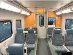 Interior of Sunrail Bombardier Bilevel Coach-upper level